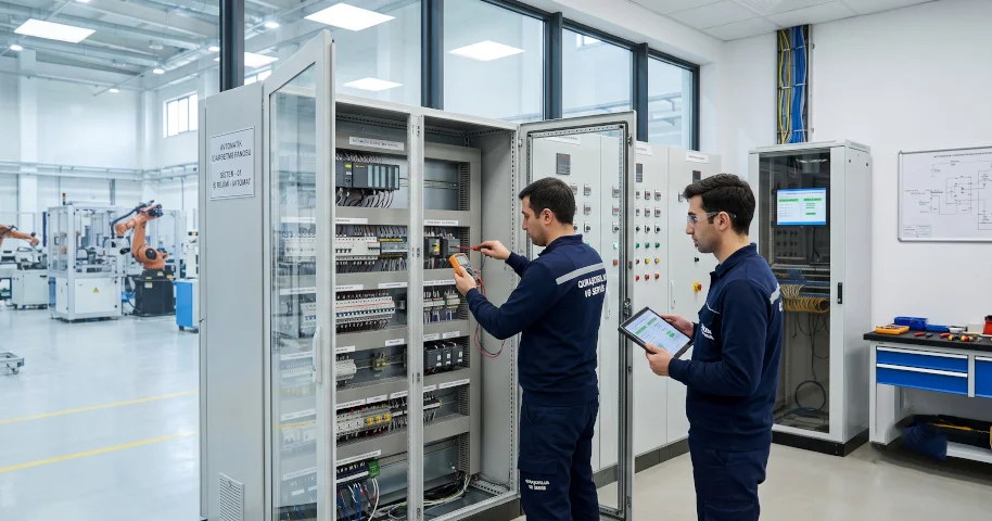 Avtomatik idarə etmə panolarin quraşdırılması və servisi