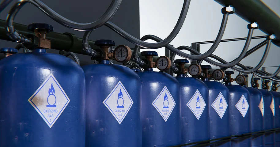 Karbondioksid CO2 Qazlı Söndürmə Sistemi